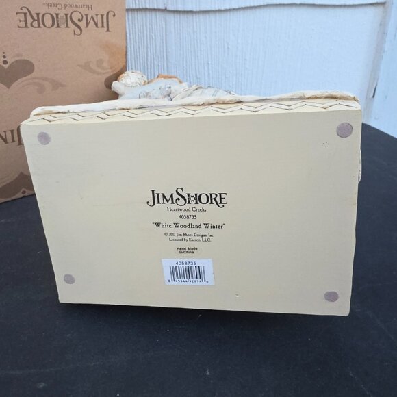 Jim Shore 2017 "White Woodland Winter" Santa , #4058735 Heartwood Creek - Picture 11 of 11